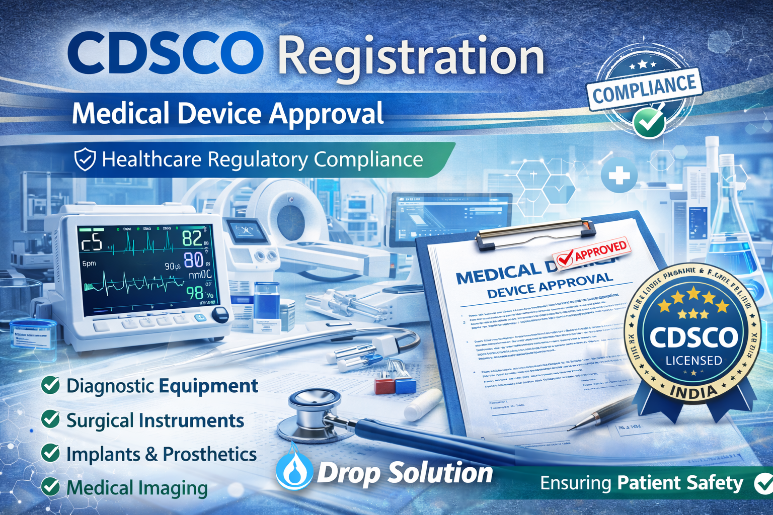 CDSCO Registration (Medical Device Approval)