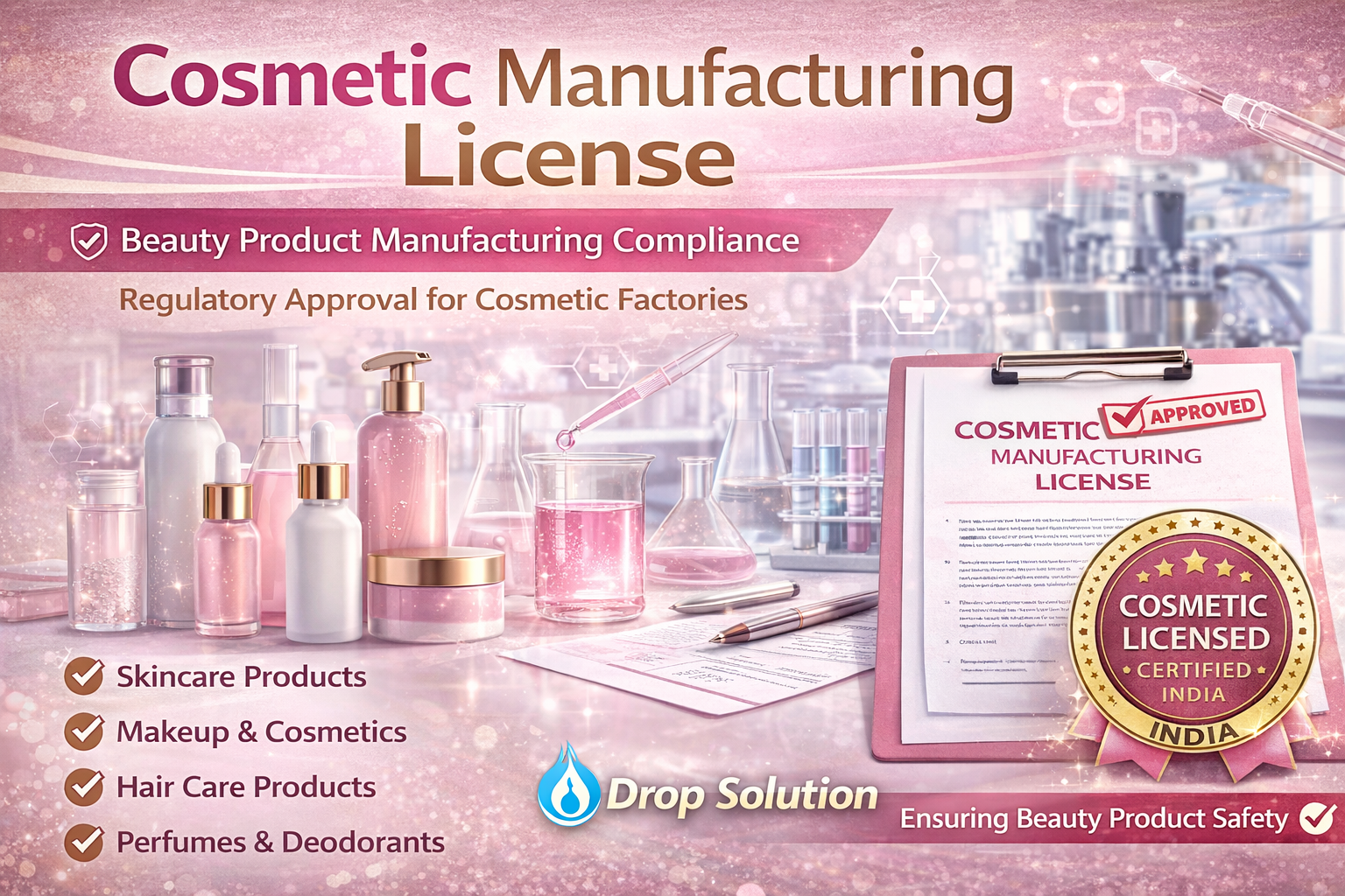 Cosmetic Manufacturing License